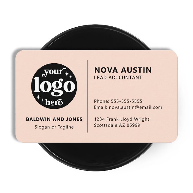 Berufliches benutzerdefiniertes Minimalistisches D Visitenkarte (Von Creator hochgeladen)