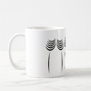 Berufliches Blumenmuster-Logo für Großgärtner Kaffeetasse