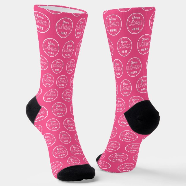 Berufliches Branding Minimalistische Logos Socken (Gewinkelt)