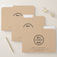 Berufliches Branding - Minimalistisches rustikales