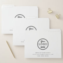 Berufliches Branding Minimalistisches weißes Werbe