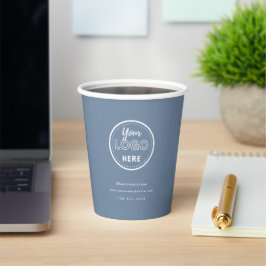 Berufliches Branding-Werbebanner Pappbecher