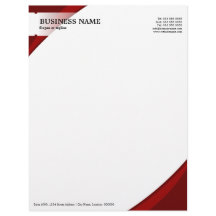 Berufliches Business Red