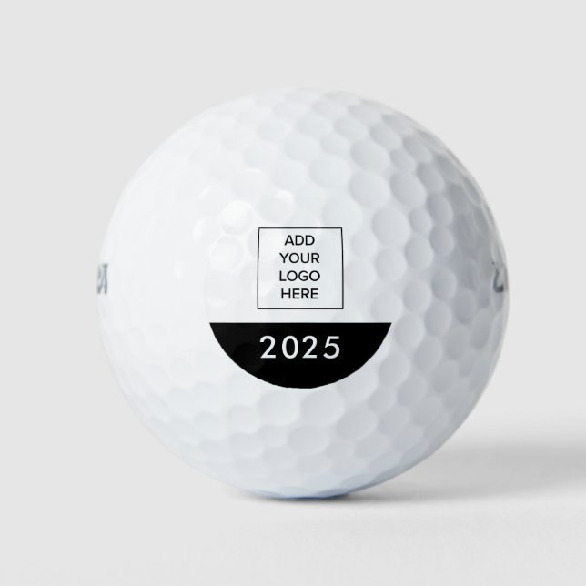Berufliches Corporate-Logo-Unternehmen Golfball (Vorderseite)