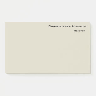 Berufliches einfaches Schlichtes Realtor Real Anwe Post-it Klebezettel