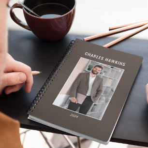 Berufliches elegantes Business Man Foto Planer