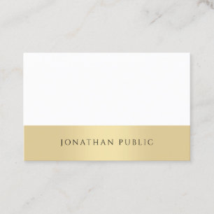 Berufliches elegantes Minimalistisches modernes Te Visitenkarte