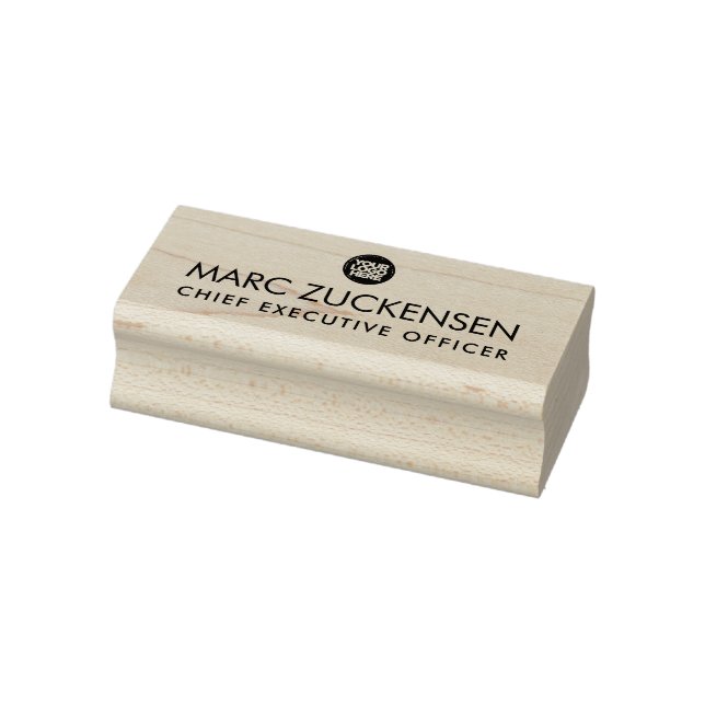 Berufliches Firmenlogo Gummistempel (Stempel)