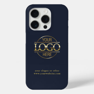 Berufliches Firmenlogo | Marineblau Case-Mate iPhone Hülle