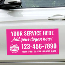 Berufliches Firmenlogo Modern rosa