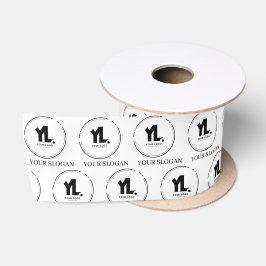 Berufliches Firmenlogo Satinband