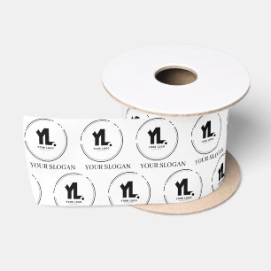 Berufliches Firmenlogo Satinband