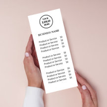 Berufliches Firmenlogo - Schwarzweißservice