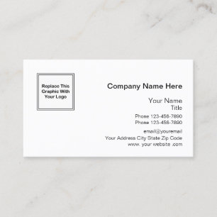 Berufliches Firmenlogo Visitenkarte