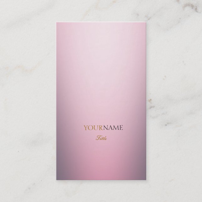 Berufliches Geißblatt Visitenkarte (Vorderseite)