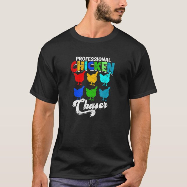 Berufliches Hühnerhähnchen T-Shirt (Vorderseite)