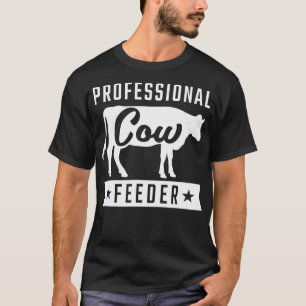 Berufliches Kuhfutter für kuhliebende Bauern schne T-Shirt