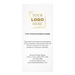 Berufliches kundenspezifisches Geschäft Werbekarte