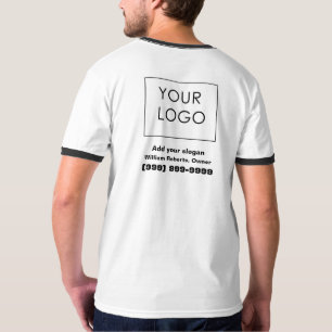 Berufliches Logo für kleine Unternehmen T-Shirt