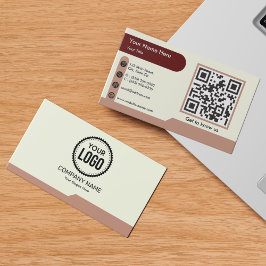 Berufliches Logo für kundenspezifische QR-Codes fü Visitenkarte