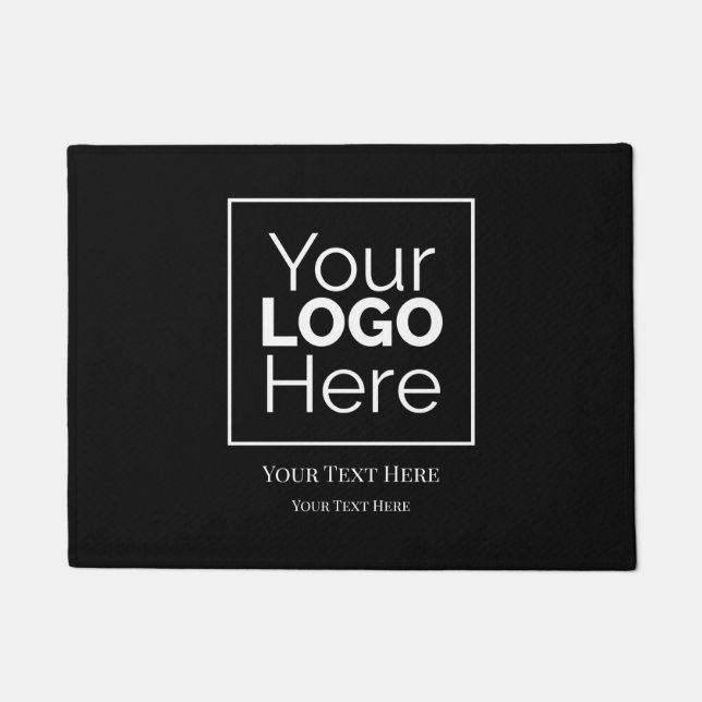 Berufliches Logo für kundenspezifische Unternehmen Fußmatte (Vorderseite)