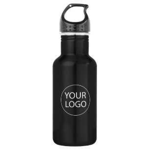 Berufliches Logo für Unternehmen Edelstahlflasche