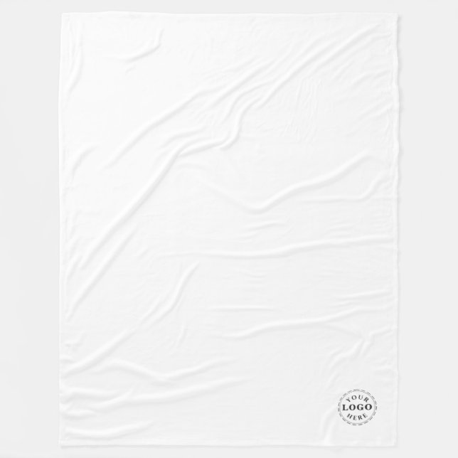 Berufliches Logo Großformat 60"x80" Fleecedecke (Vorderseite)