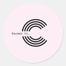 Berufliches Logo in Rosa