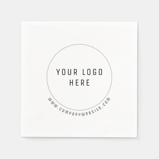 Berufliches Logo Serviette (Vorderseite)