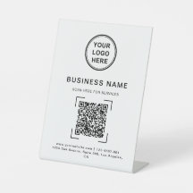 Berufliches, modernes QR-Logo