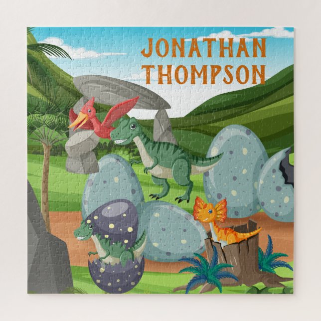 Berufliches Monogramm Jurassisch-Blau (Vertikal)