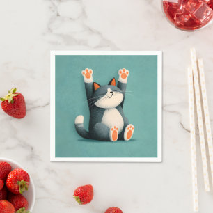 Berufliches Nickerchen Taker Funny Sleeping Chat Serviette