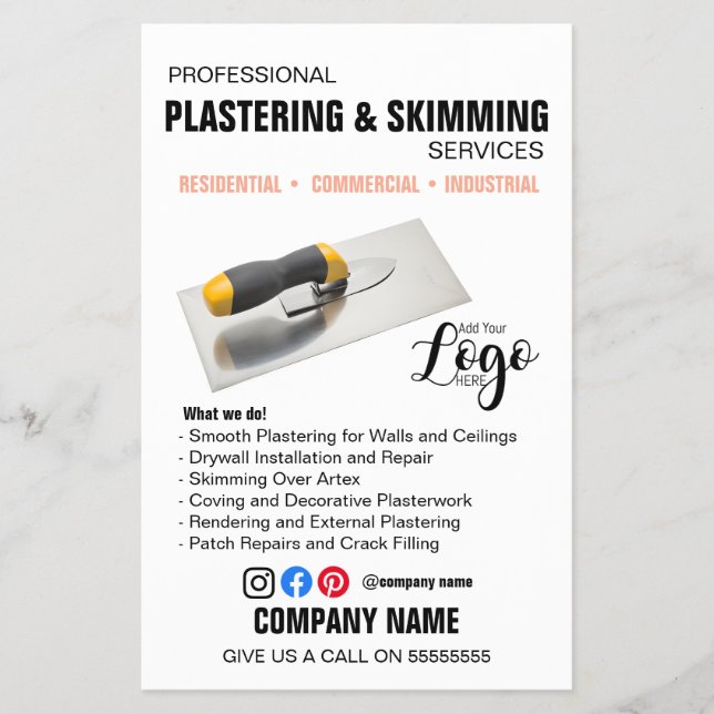 Berufliches Planen und Skimming - Flyer (Vorne)