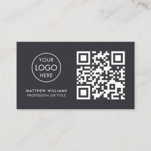 Berufliches QR-Logos für Fotografen Moderne Visitenkarte