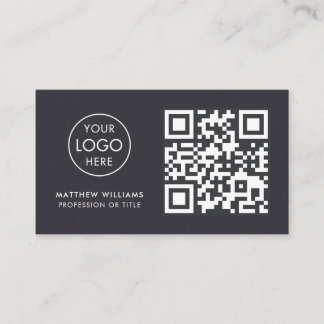 Berufliches QR-Logos für Fotografen Moderne Visitenkarte