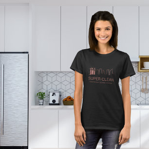 Berufliches Reinigungshaus Kommerziell T-Shirt