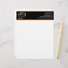 Berufliches Schleppunternehmen, Abschleppdienst Briefbogen