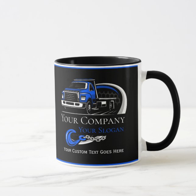 Berufliches Schleppunternehmen, Abschleppdienst Tasse (Rechts)