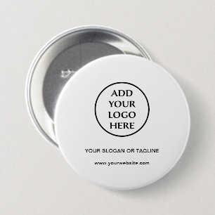 Berufliches Schlichtes Logo für Unternehmen Button