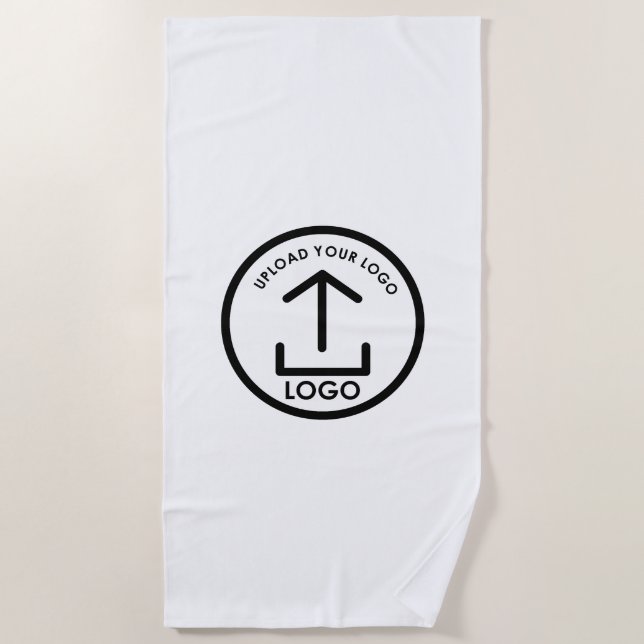 Berufliches Swag für kundenspezifische Logokombina Strandtuch (Vorderseite)