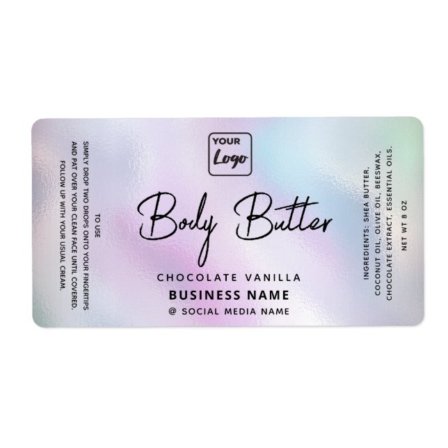 Berufliches typografisches Logo (Vorne)