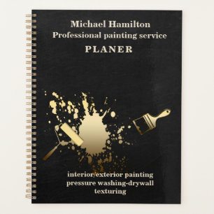 Berufliches und modernes Malservice-Business Planer
