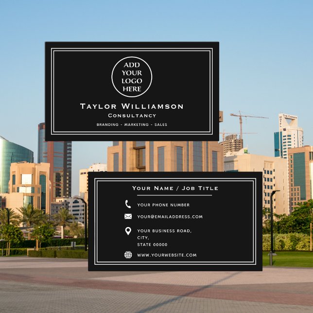 Berufliches Unternehmen für das Business-Logo Visitenkarte (Von Creator hochgeladen)