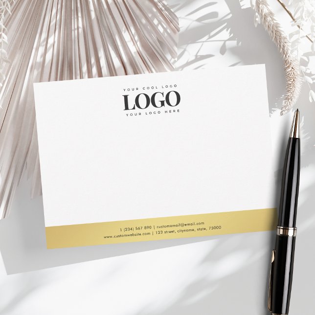 Berufliches Unternehmen mit Logos für Unternehmen  Mitteilungskarte (Von Creator hochgeladen)