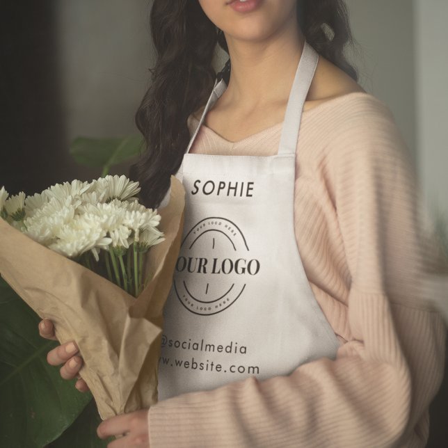 Berufliches Unternehmenslogo Schürze (Von Creator hochgeladen)