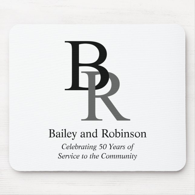 Berufliches Werbegeschäft für Ihr Logo Mousepad (Vorne)