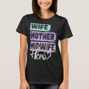 Berufs-Mama-Held Mutter Midfrau T-Shirt