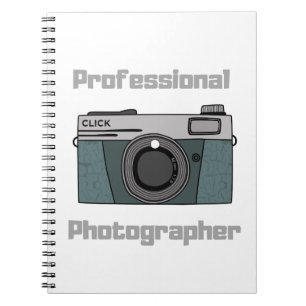 Berufsfotograf Notizblock