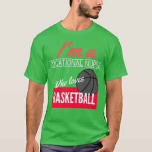 Berufskranke, die Basketball Liebe T-Shirt