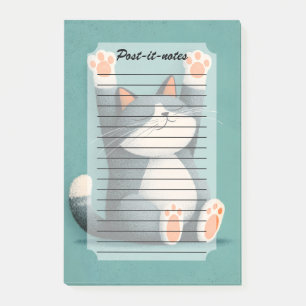 Berufsschläfer Lustige schlafende Katze Post-it Klebezettel